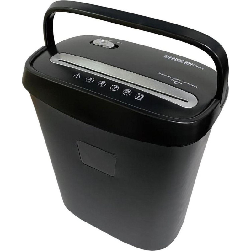 Шредер (уничтожитель) Office Kit S45N 2x13,P-5 ур.секр., 6лист, 14л - фото 1