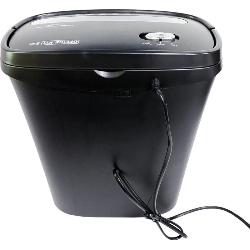Шредер (уничтожитель) Office Kit S45N 2x13,P-5 ур.секр., 6лист, 14л - фото 5