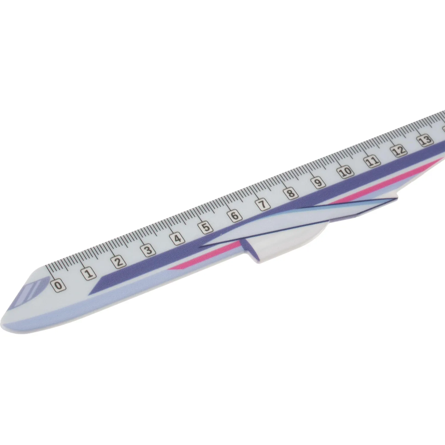 Линейка фигурная Самолет 34С 2264-08 - фото 2