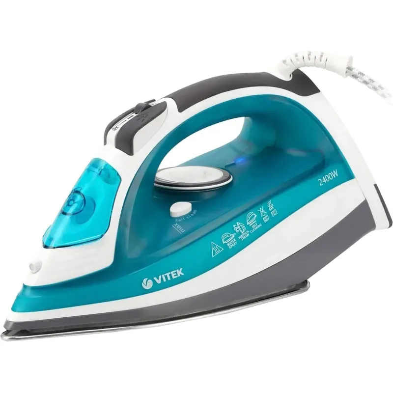 Утюг Vitek VT-1265 2400Вт изумрудный - фото 1