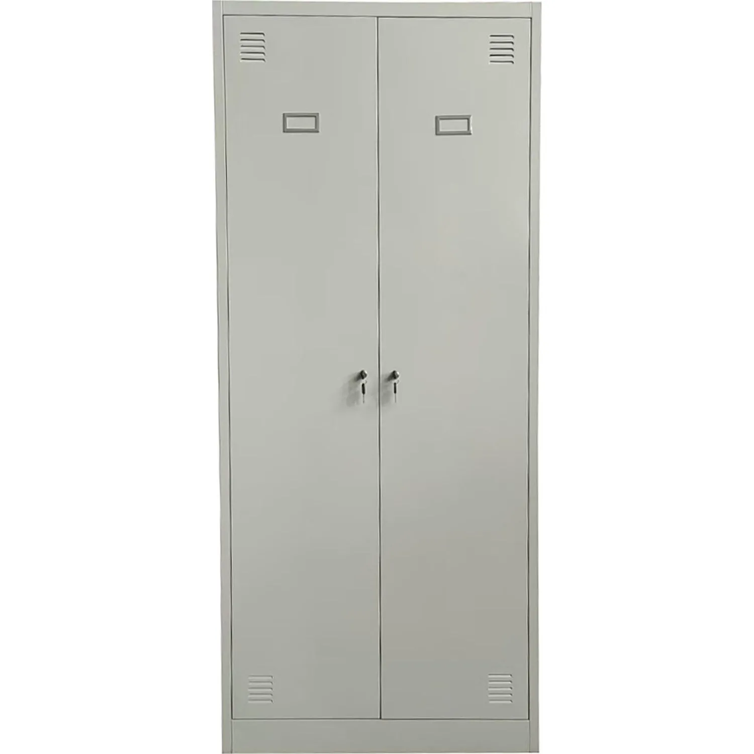 Шкаф для одежды металлический CBNT_2L-B1A-800 800х500х1850 +полка д/обуви - фото 1