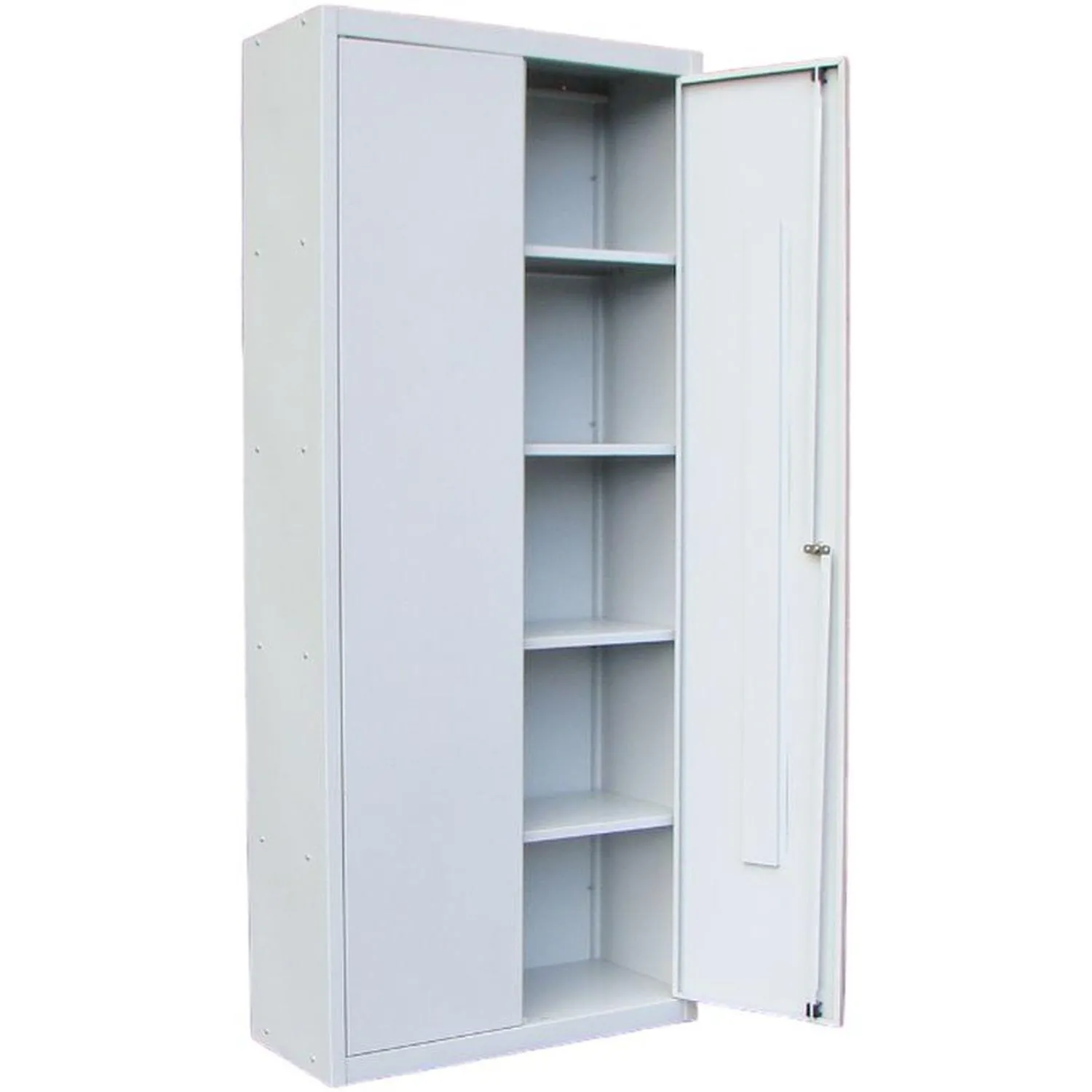 Шкаф металлический архивный МПИ-426(800) 1880х800х350 4 полки замок RAL7035 - фото 2