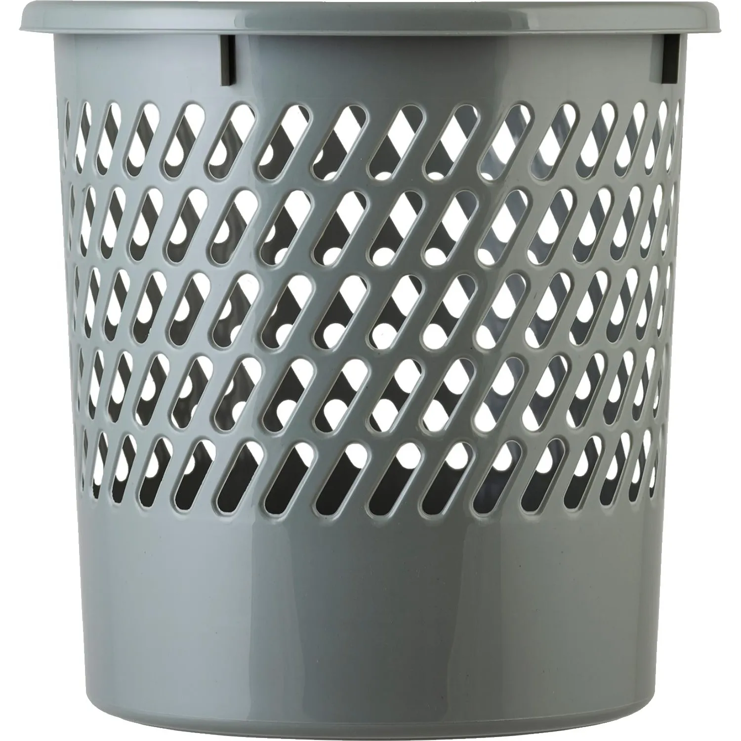 Корзина для мусора офисная 10л пластик в ассортименте - фото 4