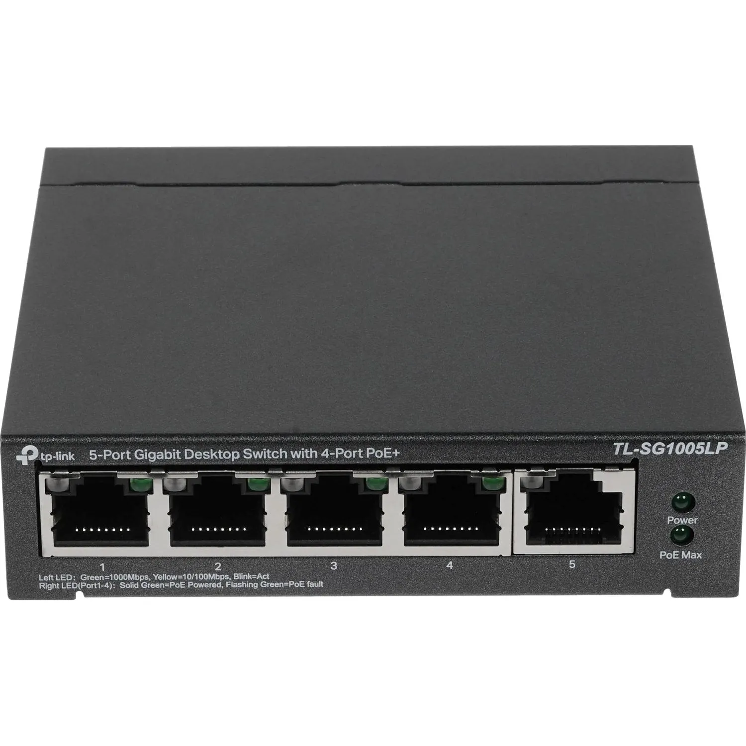 Коммутатор TP-Link TL-SG1005LP (L2) 5x1Гбит/с 4PoE+ 40W неуправляемый - фото 2