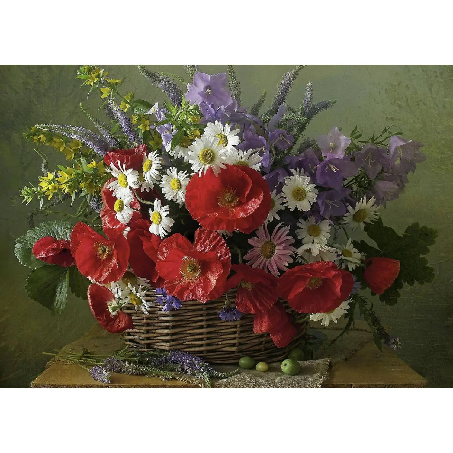 Календарь настенный 3-х блочный 2026 Букеты 340х820мм, 4 постера - фото 2