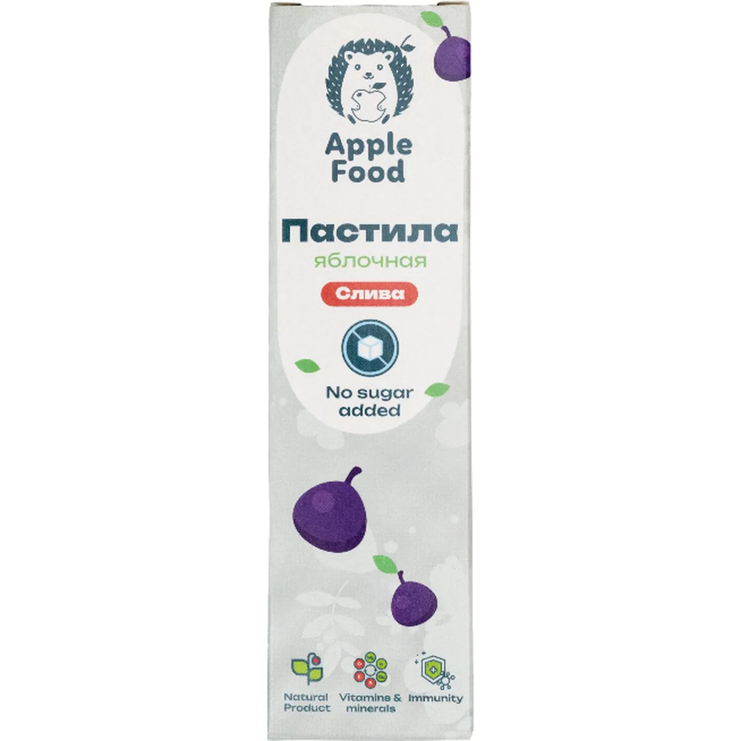 Пастила Apple Food слив_барб_гр_абр_клуб_лес.яг_виш_ябл (960г) 40гx24шт/уп - фото 10