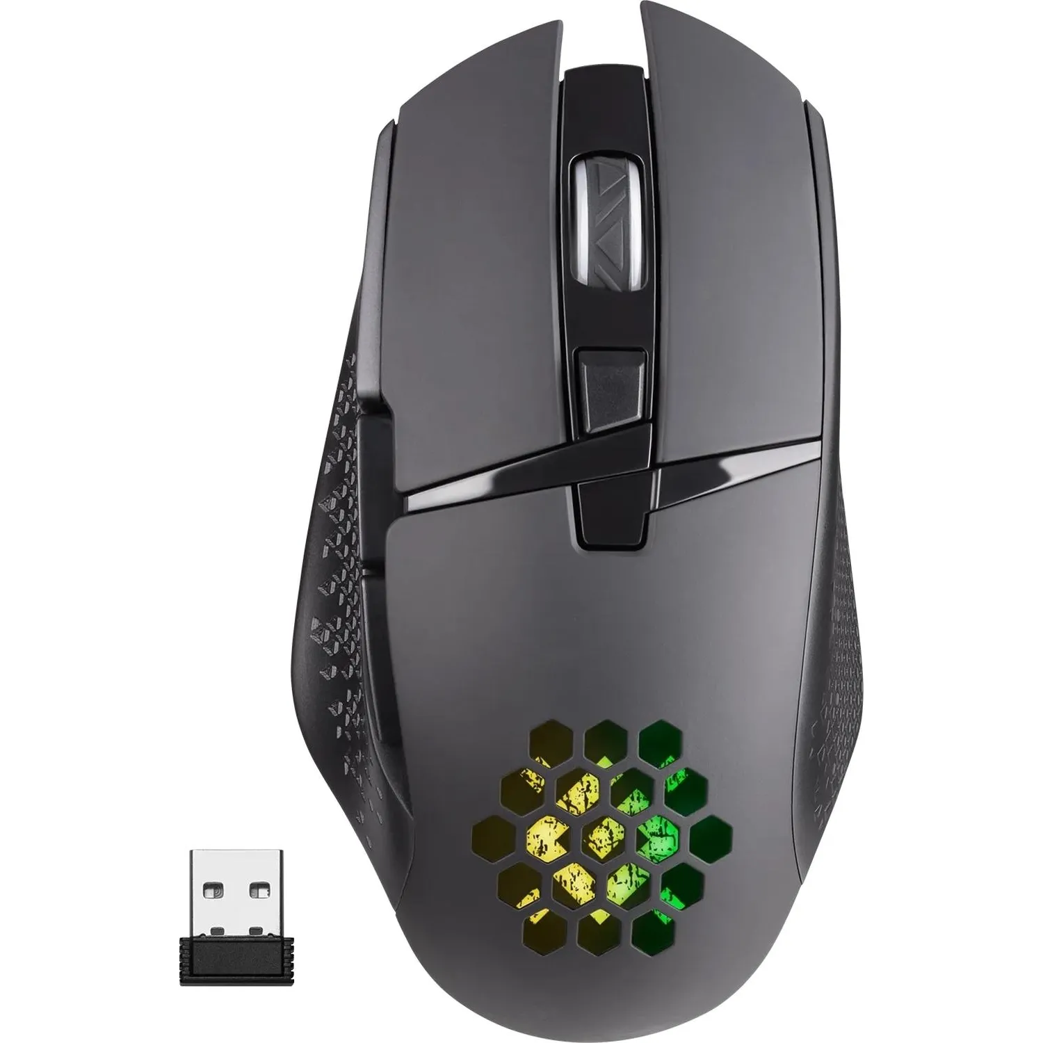 Мышь компьютерная Defender Glory GM-514 черн,LED,7D,400мАч,3200dpi (52514) - фото 3