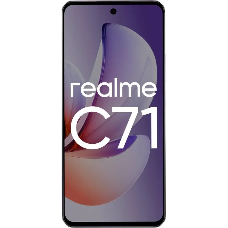 Смартфон Realme C71 RMX5303 256Gb 8Gb фиолетовый - фото 1