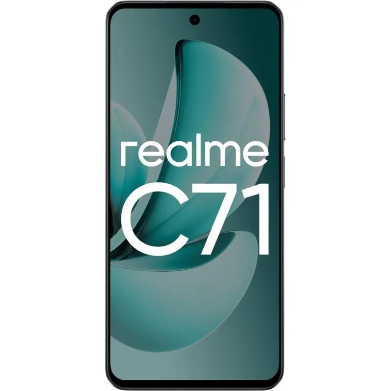 Смартфон Realme C71 RMX5303 128Gb 8Gb зеленый - фото 1