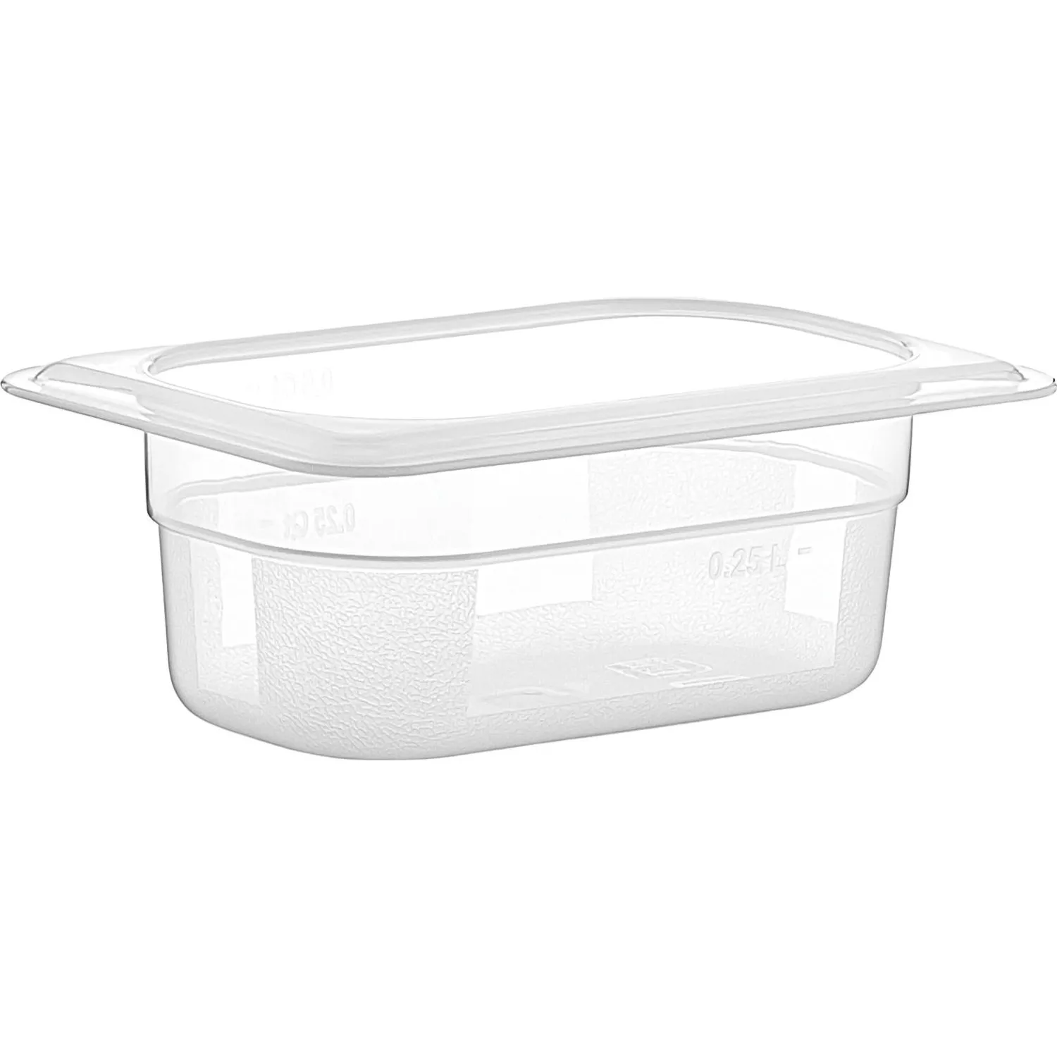 Гастроемкость 1/9 h= 65 мм. 0,5 л. п/п прозрачная GP (76784) - фото 1