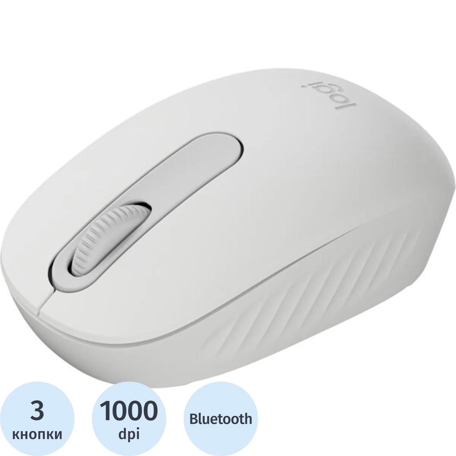 Мышь компьютерная Logitech беспр. M196 OFF WHITE BT EMEA28i-935 910-007460 - фото 1