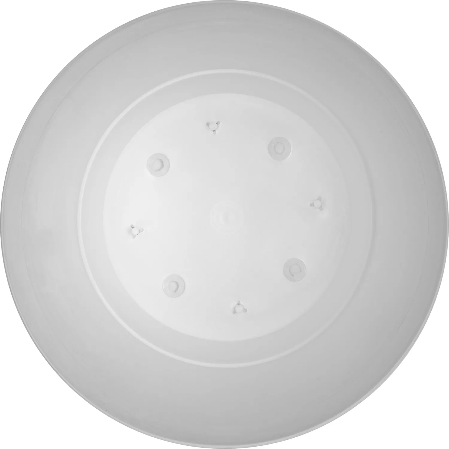 Горшок для цветов Flora 3,2л с поддоном (белый), 231600829/00 - фото 2