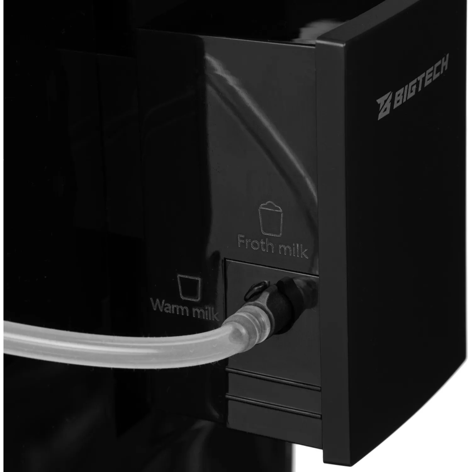 Кофемашина автоматическая BigTech KСМ305,с емк для м-ка,1,2л,зерн 250г,черн - фото 19