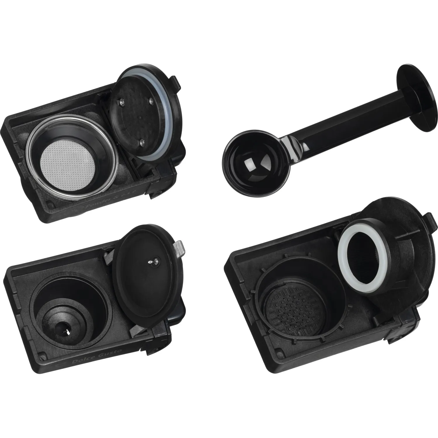 Кофемашина капсульная BigTech KСМ306, 3в1, 0,7л, черная - фото 13
