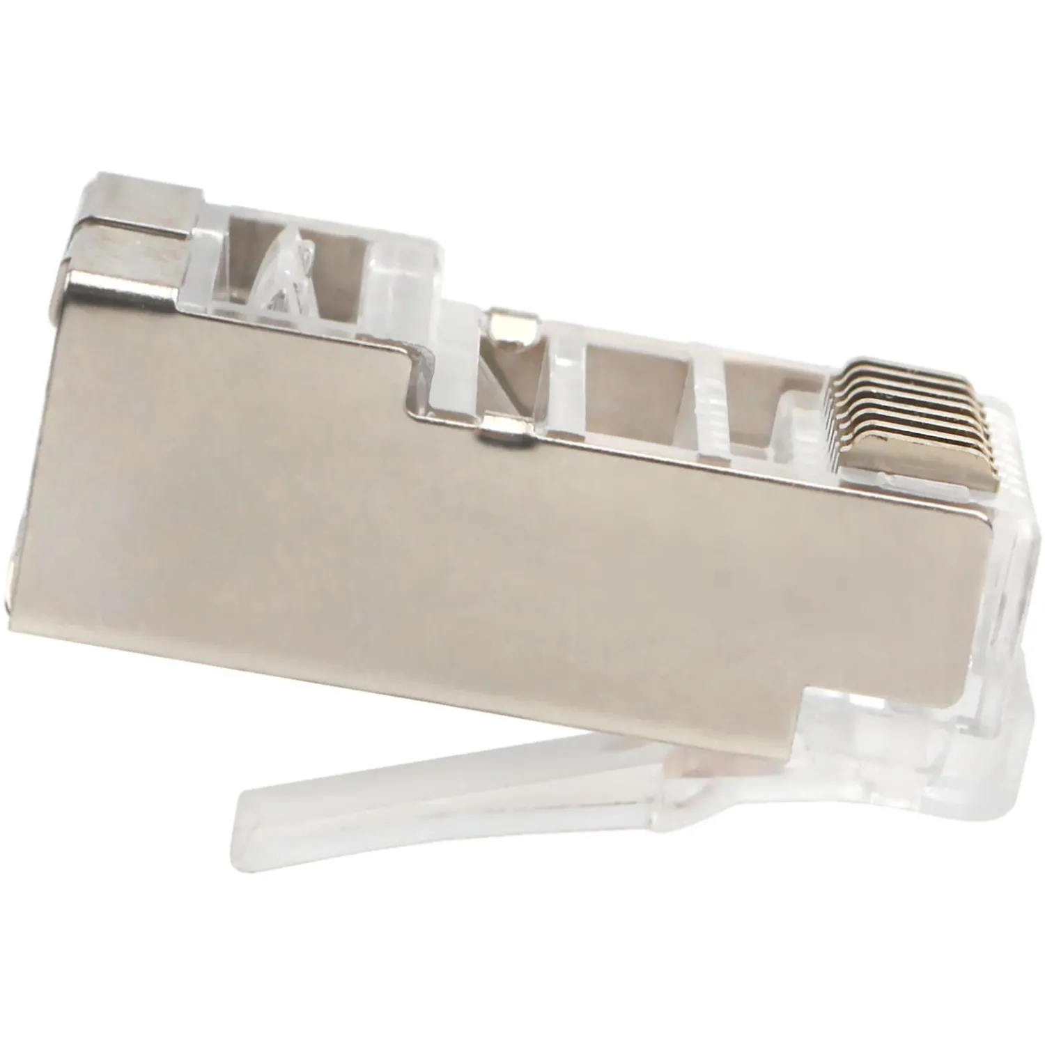 Вилка Cablexpert RJ-45 (8P8C) PLUG5SP кат5e экр, 30 микрон, (100 шт.), пак - фото 5