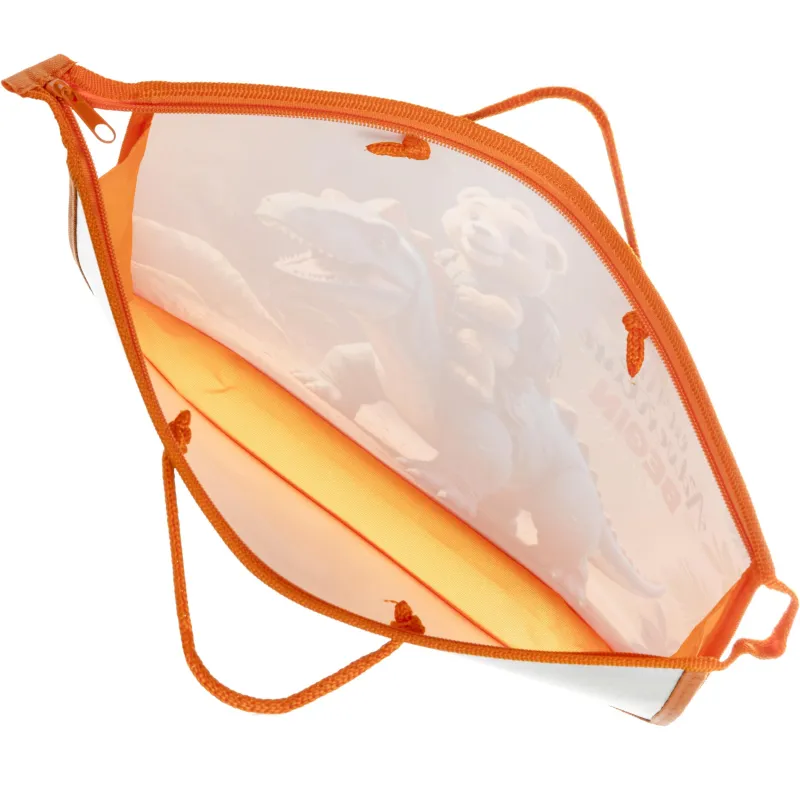 Папка для тетрадей Дино и медвежонок А4 на молнии с ручками,,45мм, 88441 - фото 4