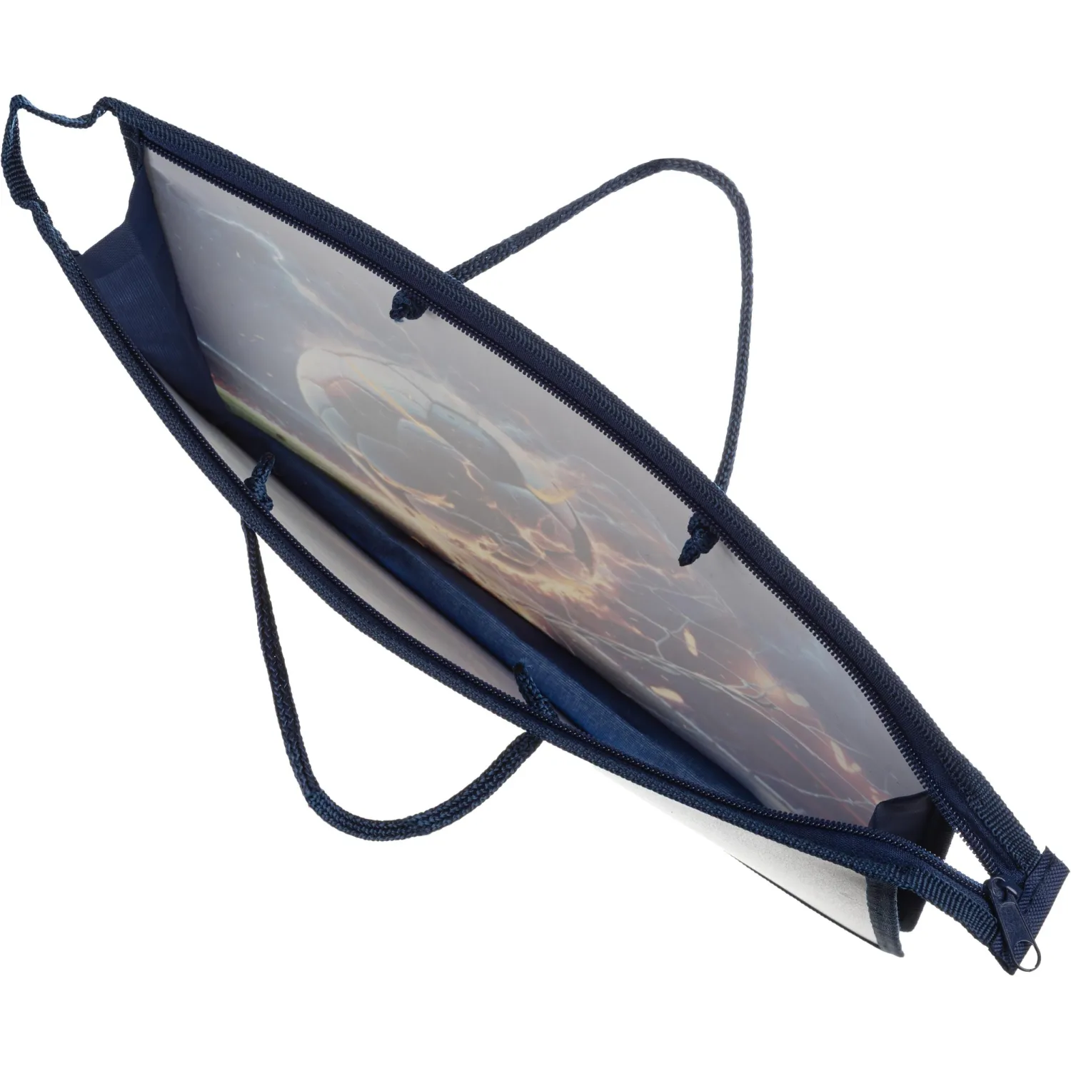 Папка для тетрадей Огненный мяч А4 на молнии с ручками,45мм,88442 - фото 4