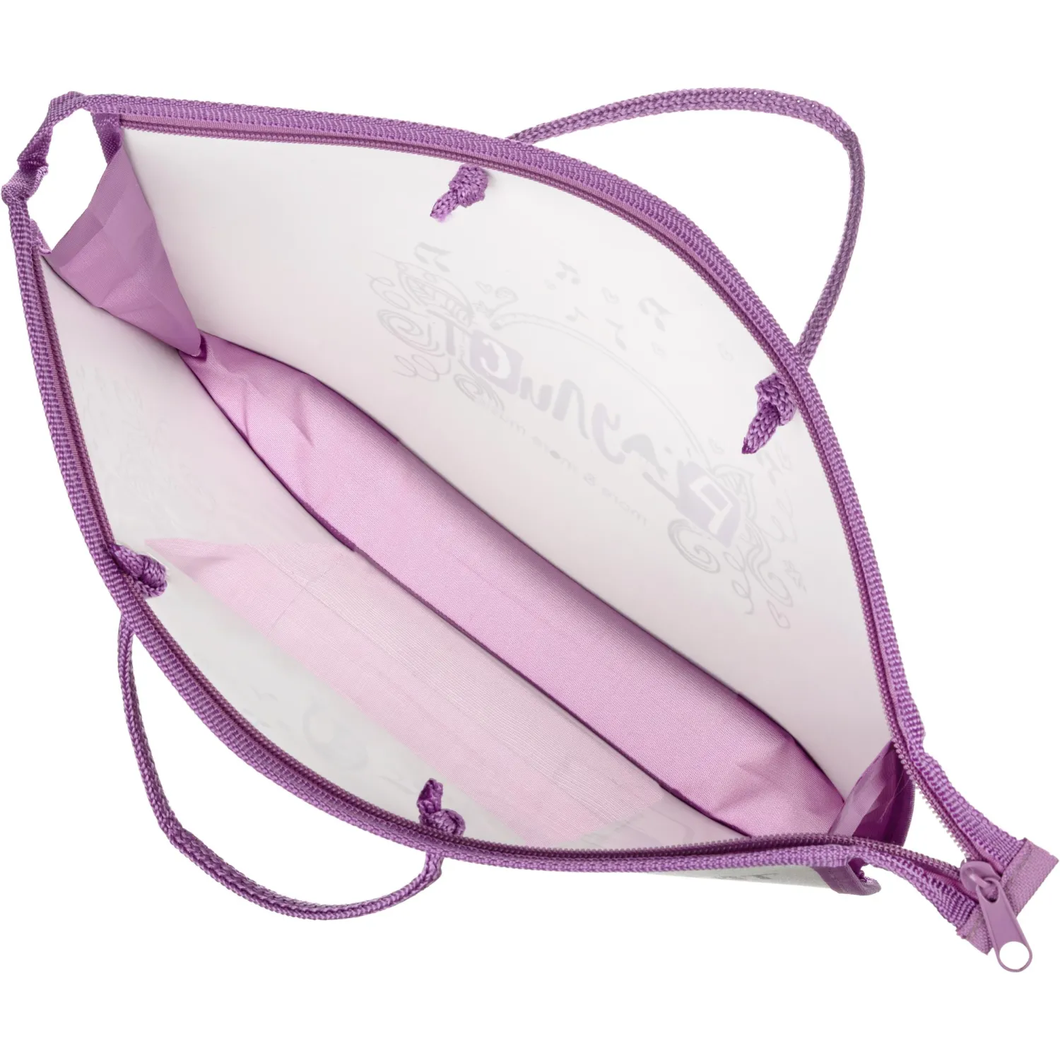 Папка для тетрадей Шиншилла А4 на молнии с ручками,пластик,45мм,88443 - фото 4