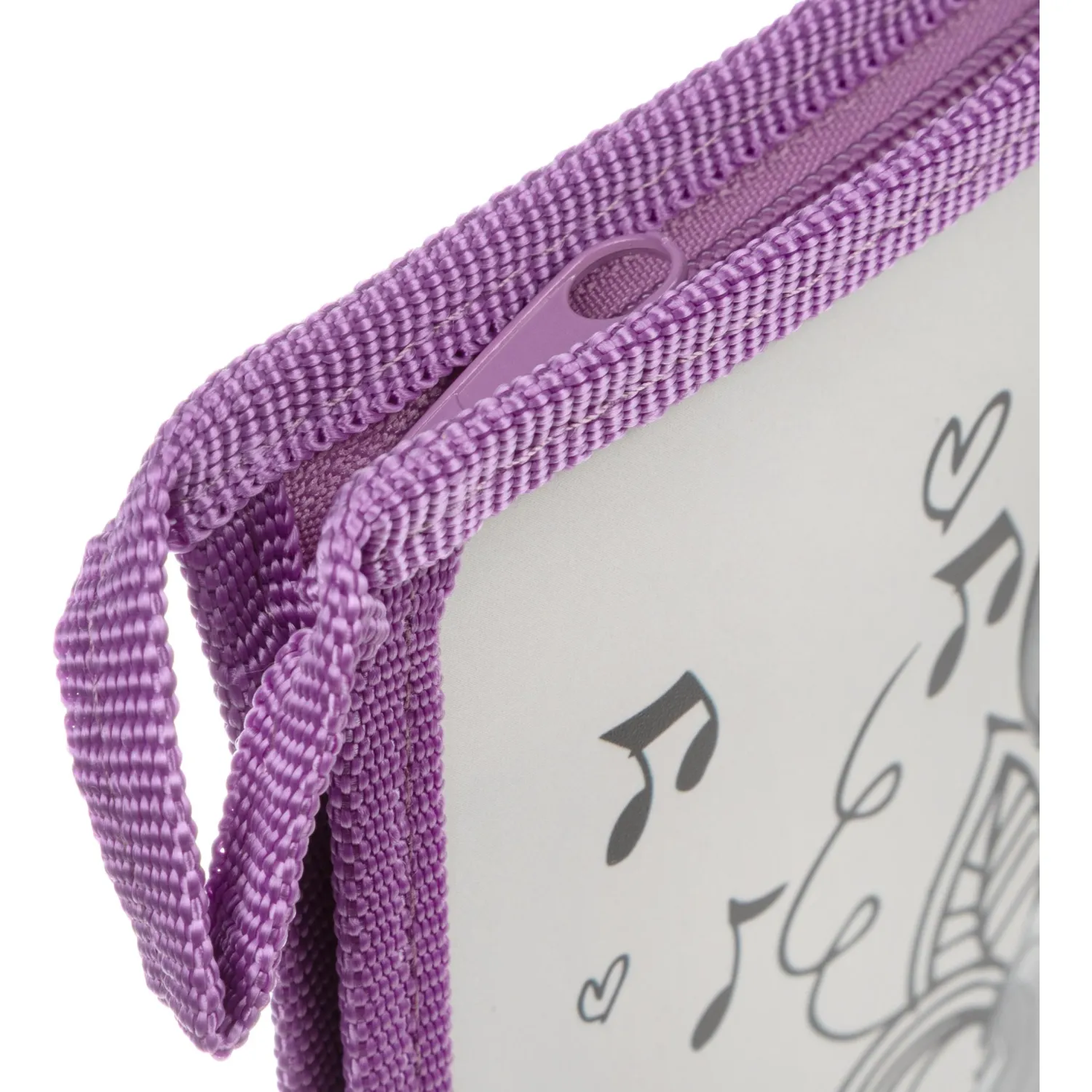 Папка для тетрадей Шиншилла А4 на молнии с ручками,пластик,45мм,88443 - фото 6