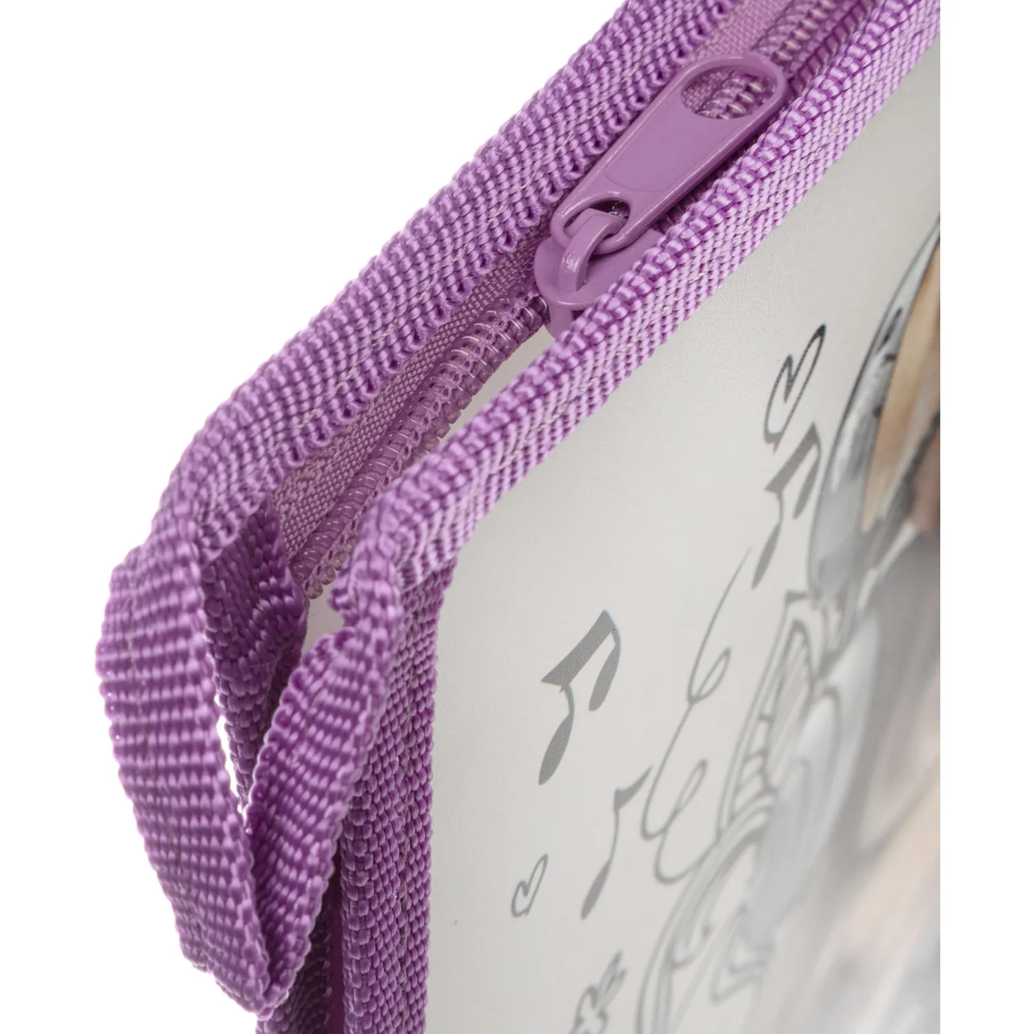 Папка для тетрадей Шиншилла А4 на молнии с ручками,пластик,45мм,88443 - фото 7