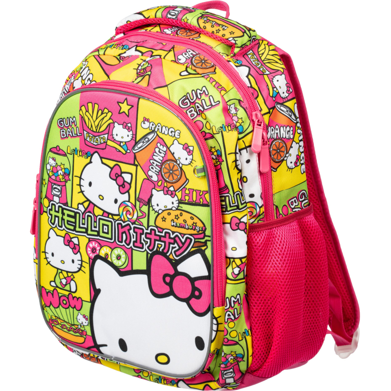Рюкзак облегченный Hello Kitty с анатомической спинкой, 2отд.75443 - фото 2