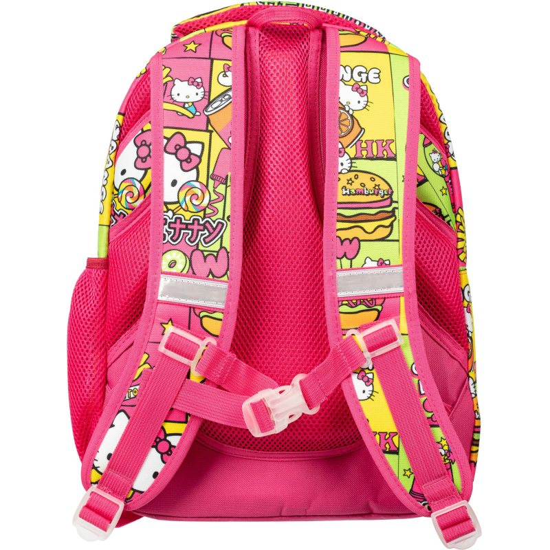 Рюкзак облегченный Hello Kitty с анатомической спинкой, 2отд.75443 - фото 4