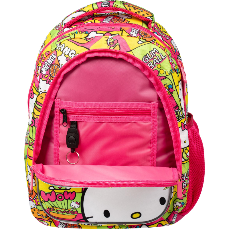 Рюкзак облегченный Hello Kitty с анатомической спинкой, 2отд.75443 - фото 5