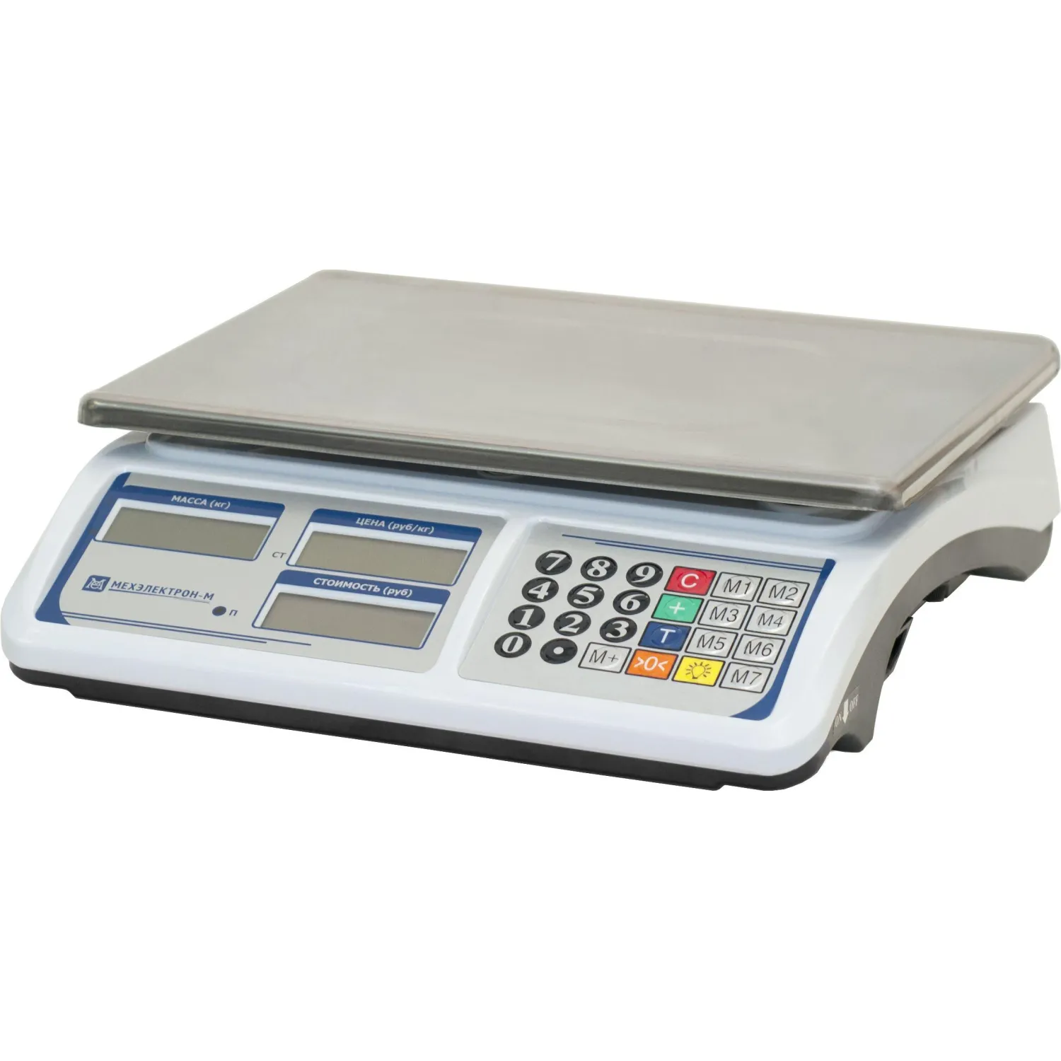 Весы торговые Мехэлектрон-М ВР4900-15-2Д-ДБ 16 до 15 кг,LЕD - фото 1
