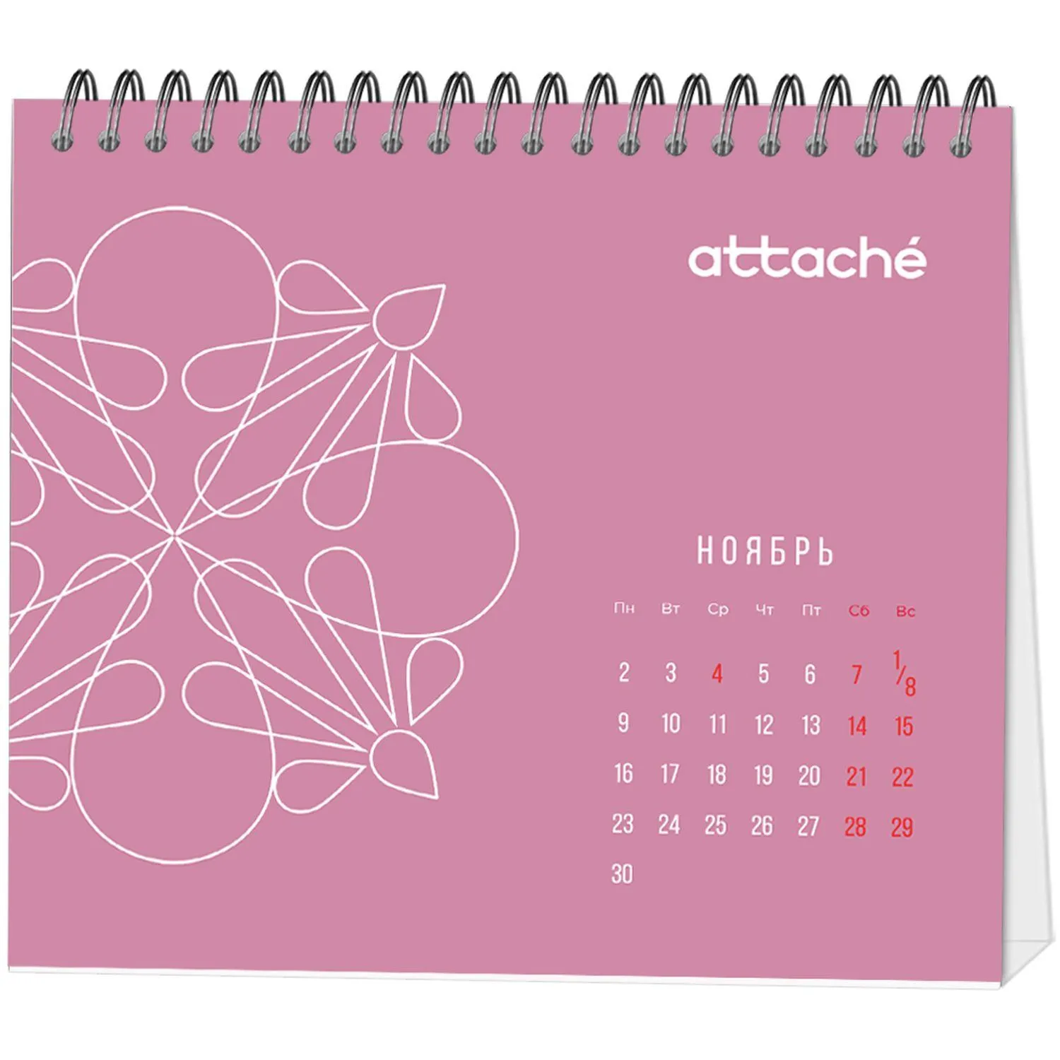 Календарь-домик настольный 2026 Attache, Орнамент, 120х110 - фото 3