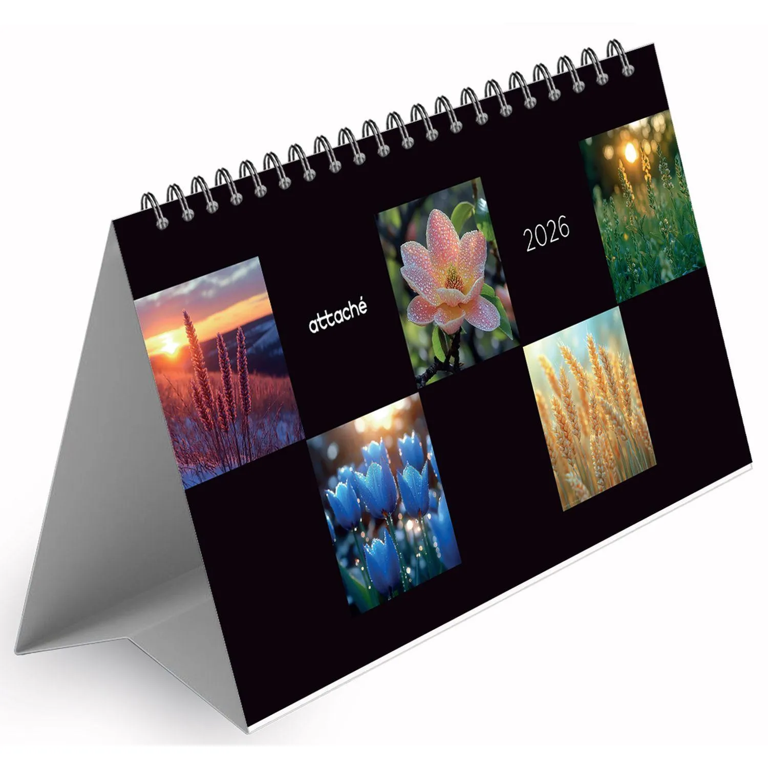 Календарь-домик настольный 2026 Atache, Застывший момент, 240х130 - фото 6