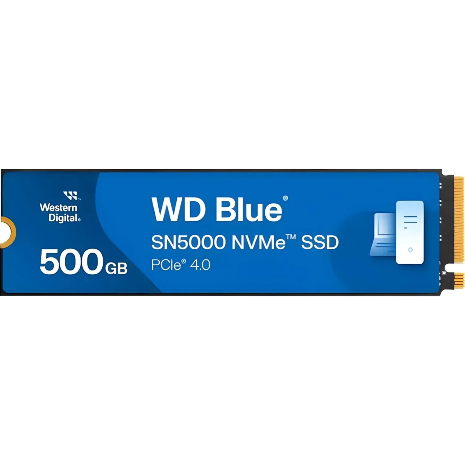 SSD накопитель WD Blue SN5000 M.2 500Gb PCIe 4.0 (WDS500G4B0E) - фото 1