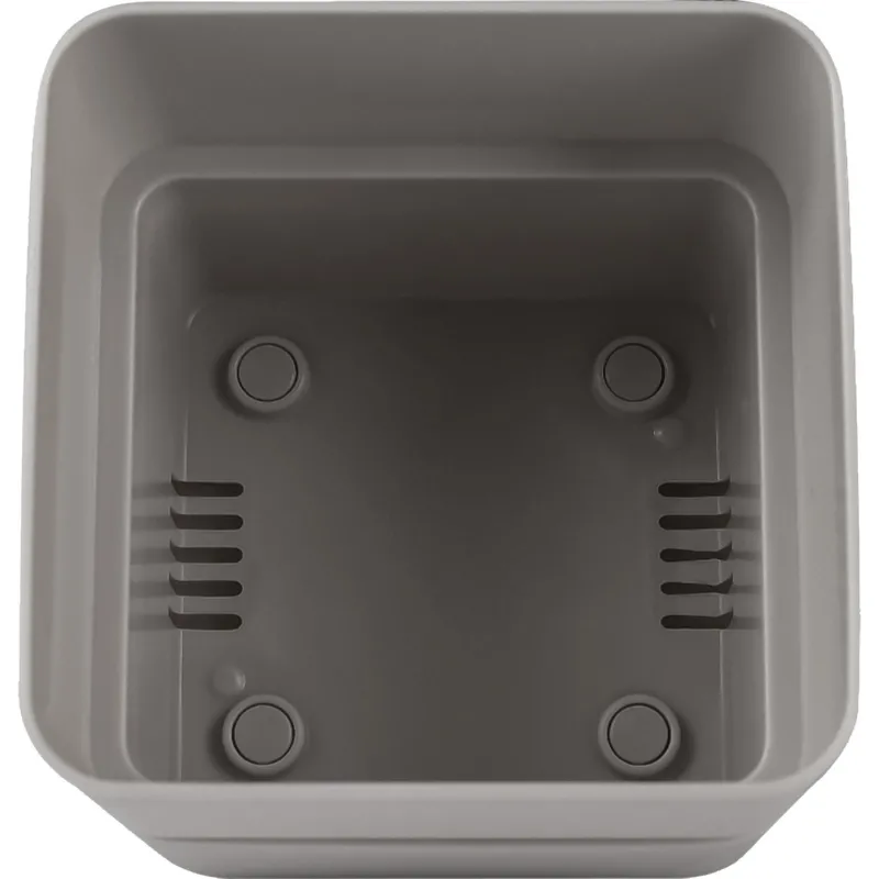 Кашпо Фиори (0,45л) Цв. Серый жемчуг (Арт. КШ-0514) - фото 2