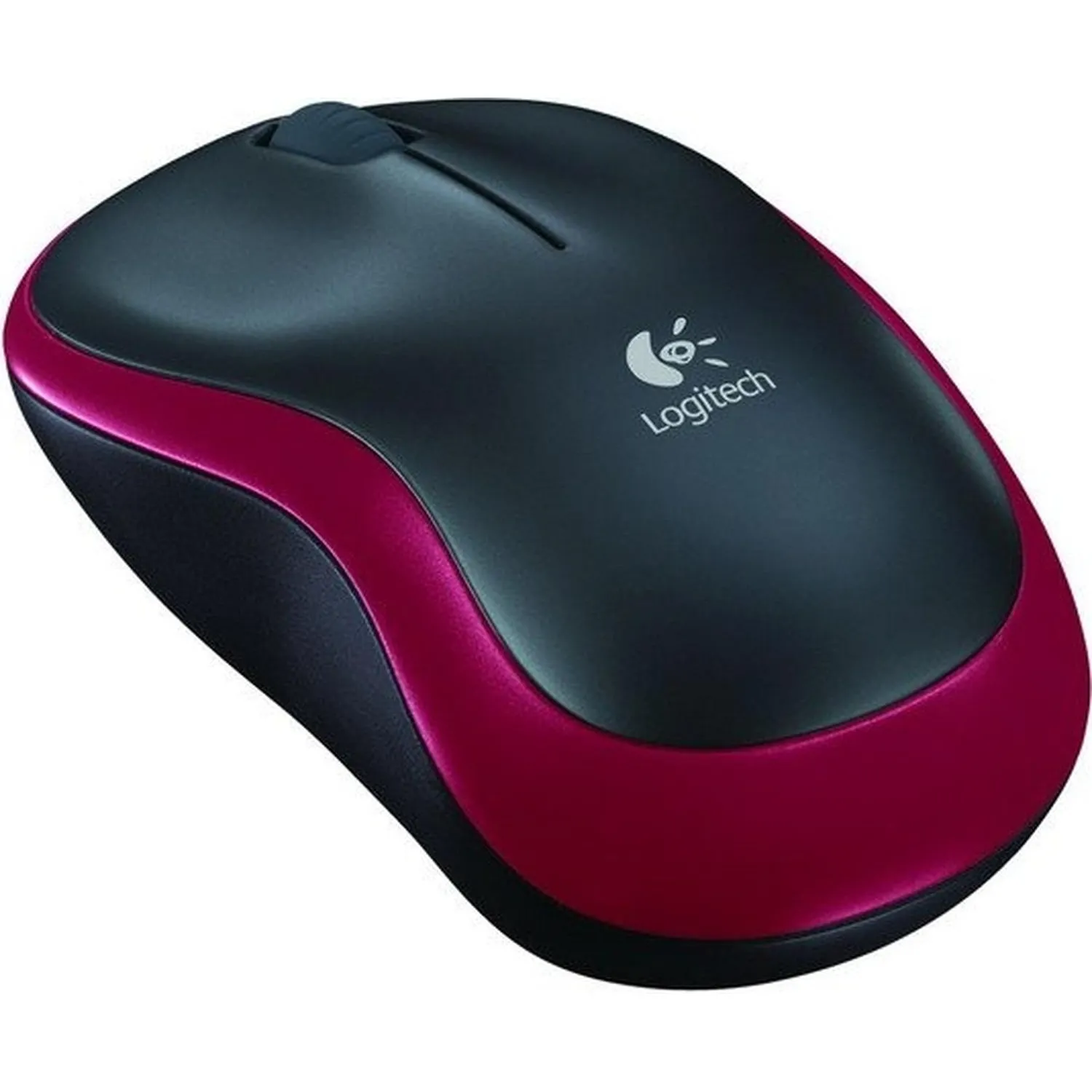 Мышь компьютерная Logitech M185 Wireless/Red USB (910-002240/910-002633) - фото 1