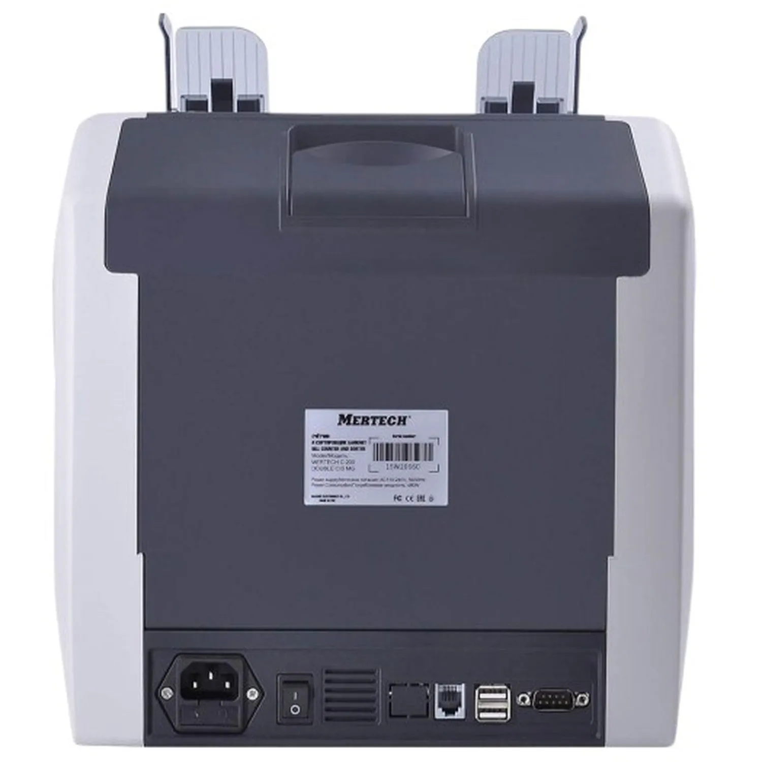 Счетчик банкнот MERTECH C-200 DOUBLE CIS MG touch screen - фото 3