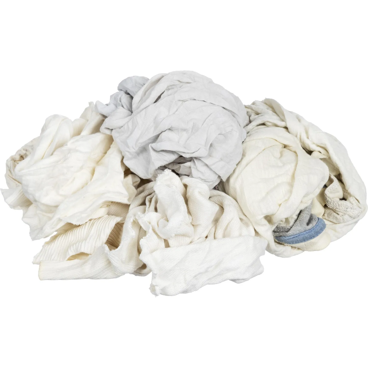 Ветошь трикотаж белый Выбор есть, 10кг - фото 3