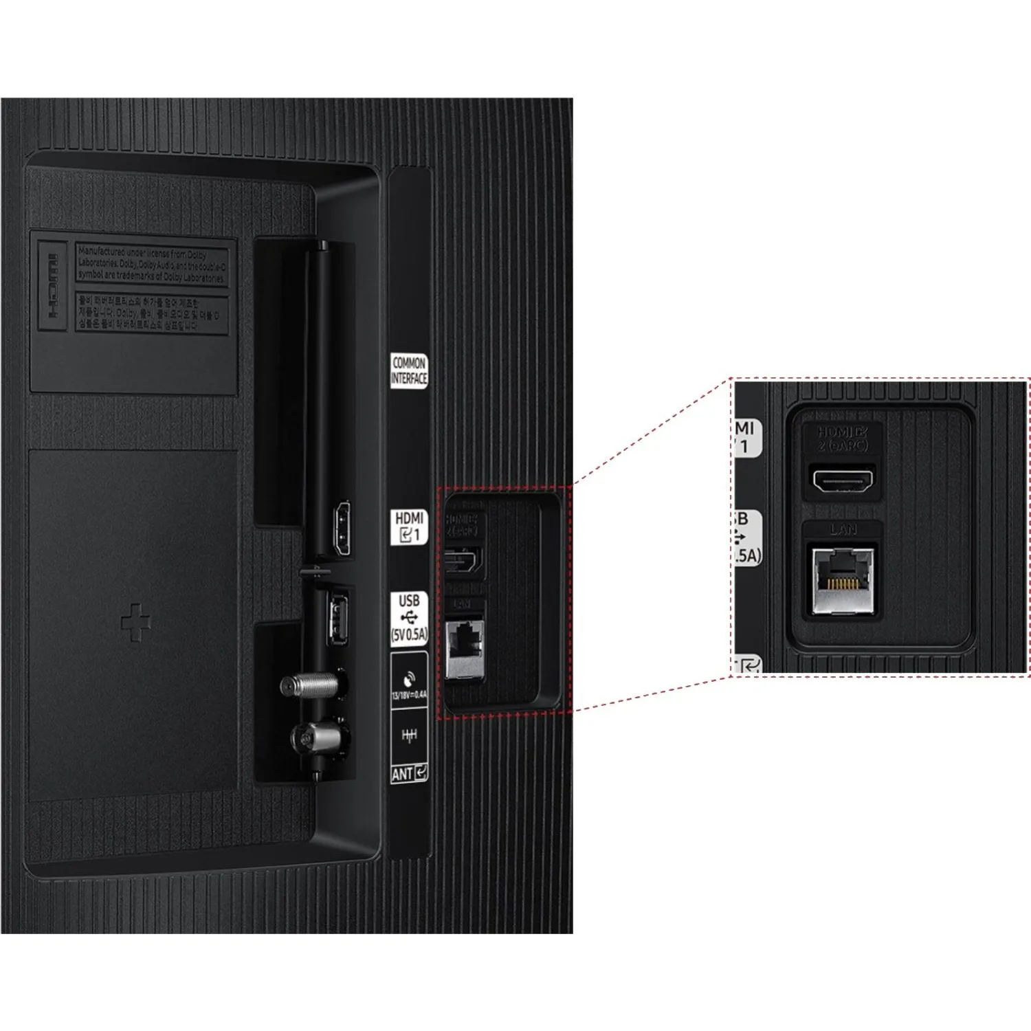 Телевизор Samsung UE32H5000FUXRU - фото 3