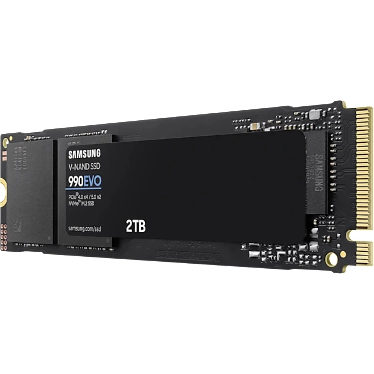 SSD накопитель Samsung 990 EVO 2Tb, M.2 2280, PCIe 4.0 x4 (MZ-V9E2T0BW) - фото 2