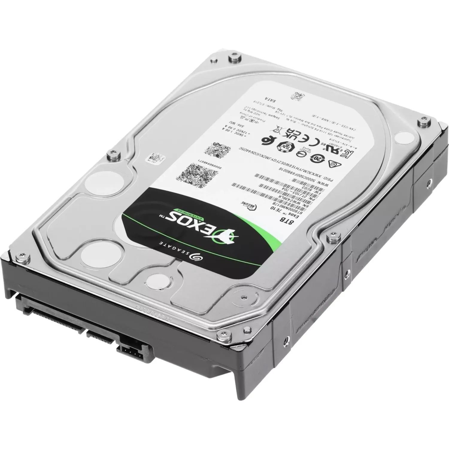 Жесткий диск Seagate Exos 8TB SATA 3.5 7200rpm 256Mb(ST8000NM017B) - фото 4