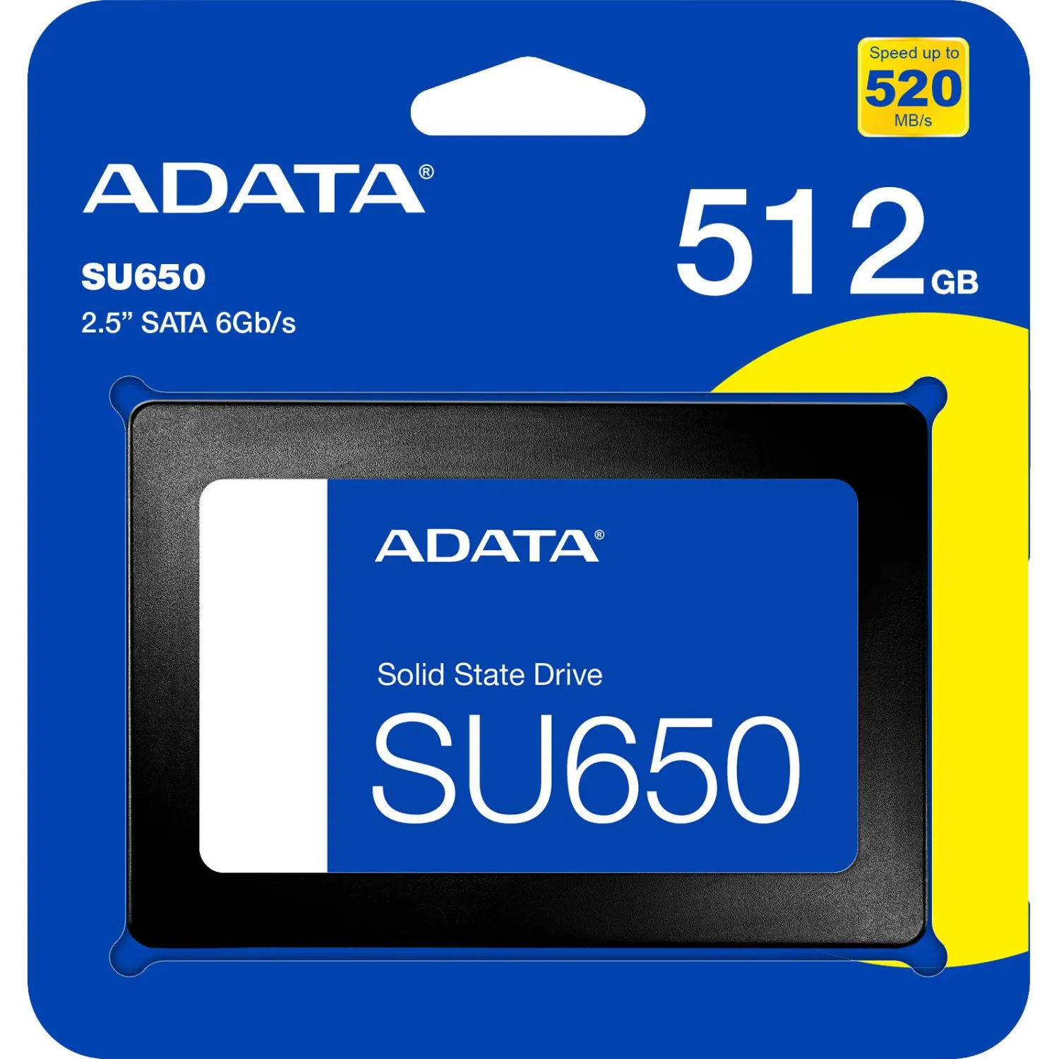 SSD накопитель ADATA SU650 2.5 SATA 512GB(ASU650SS-512GT-R) - фото 4