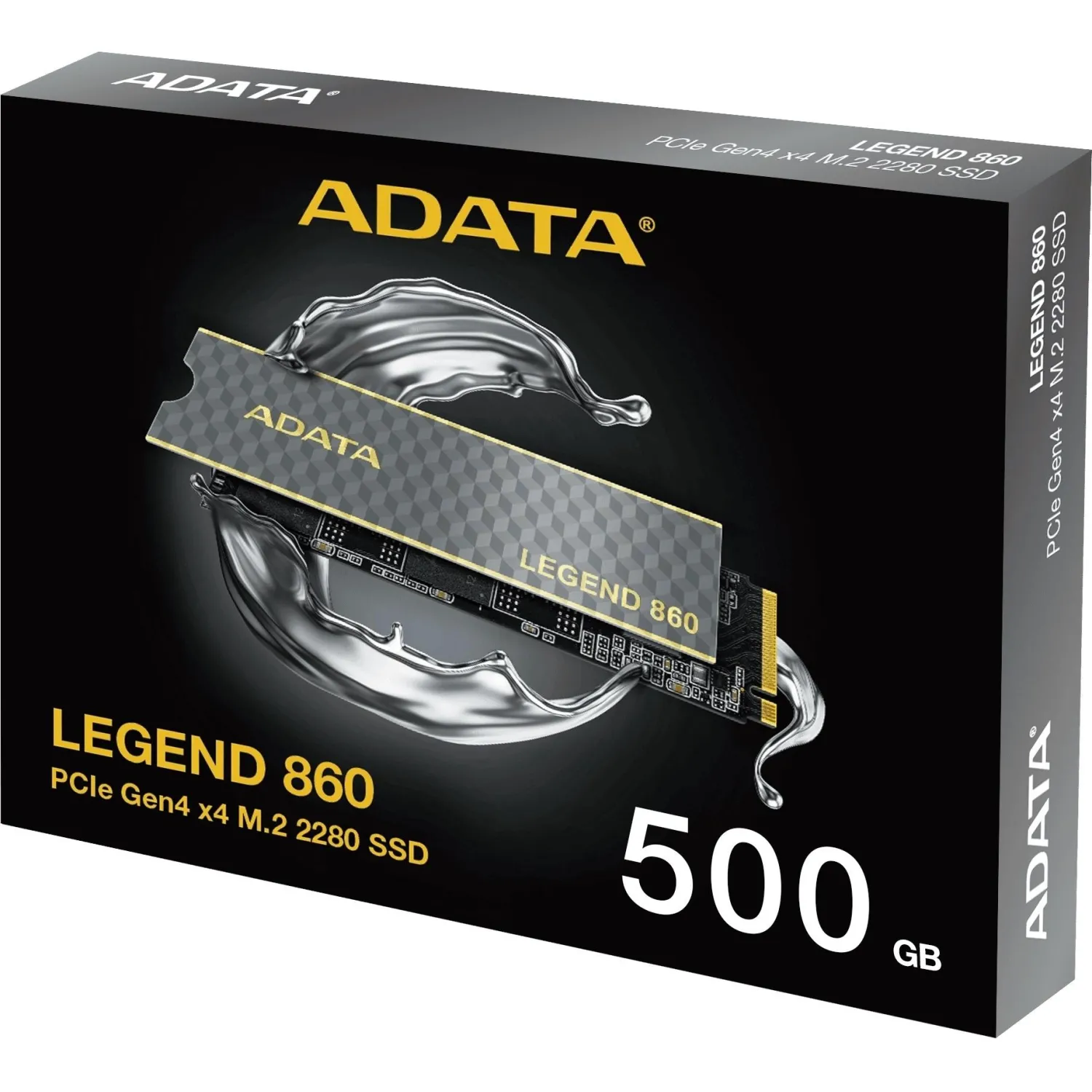SSD накопитель ADATA LEGEND 860 500GB M.2 PCIe4.0x4(SLEG-860-500GCS) - фото 4