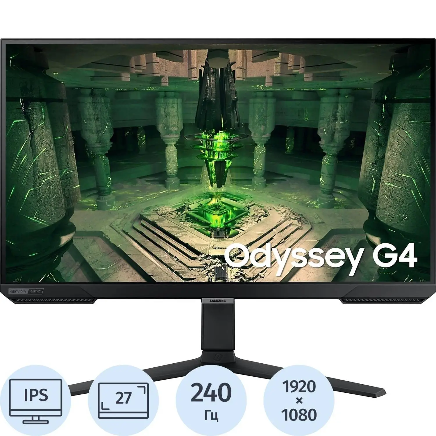 Монитор Samsung G40B S27BG400EI (LS27BG400EIXCI) IPS/1920x1080/DP; HDMI x2 - фото 1
