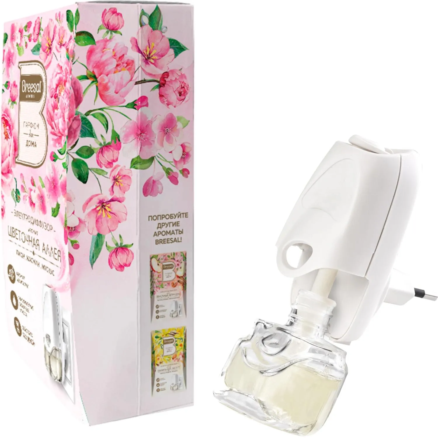 Аромадиффузор электрический Breesal  Цветочная аллея 20 мл, ELDF009 - фото 4