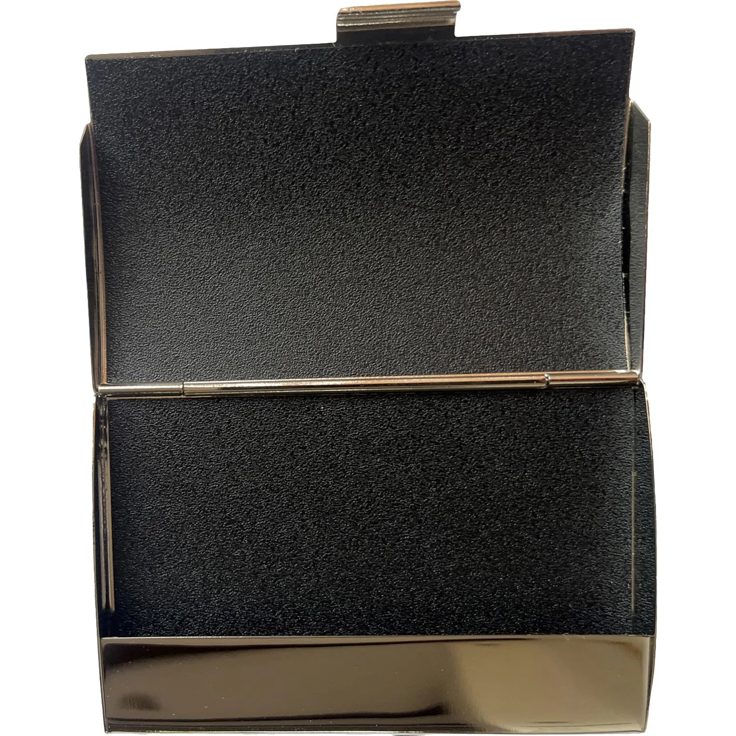 Визитница карманная на 20 визитниц металл/хром, 8717 - фото 2