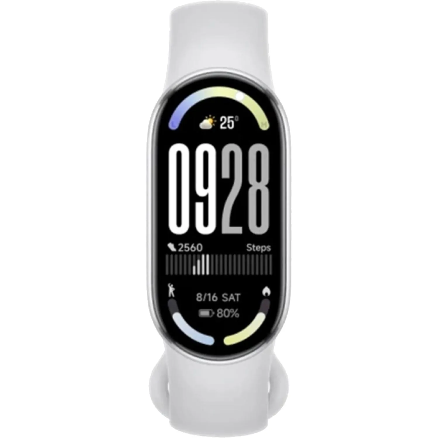 Фитнес-браслет Xiaomi Smart Band 10 Glacier Silver(BHR07PSGL) - фото 2