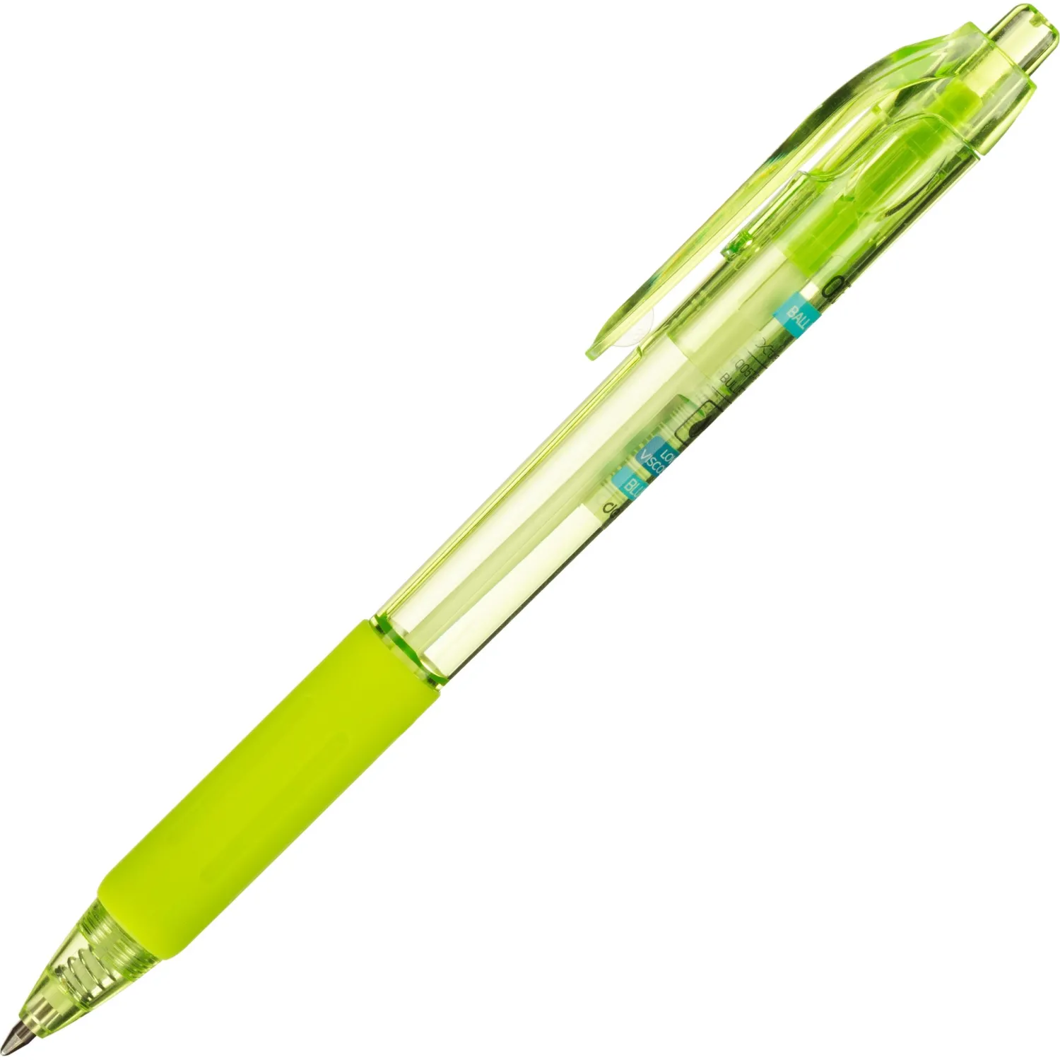 Ручка шариковая автомат. Deli EQ057-BL,син,пулев.нак,0,7мм,рез.грип,4цв.асс - фото 3