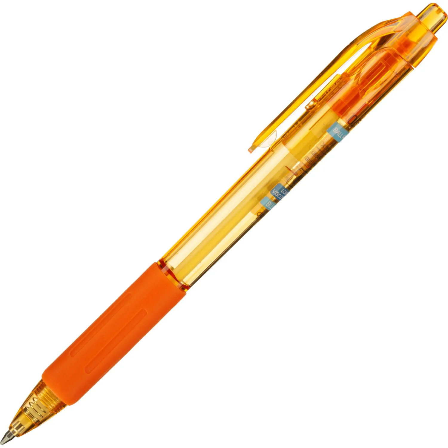 Ручка шариковая автомат. Deli EQ057-BL,син,пулев.нак,0,7мм,рез.грип,4цв.асс - фото 4