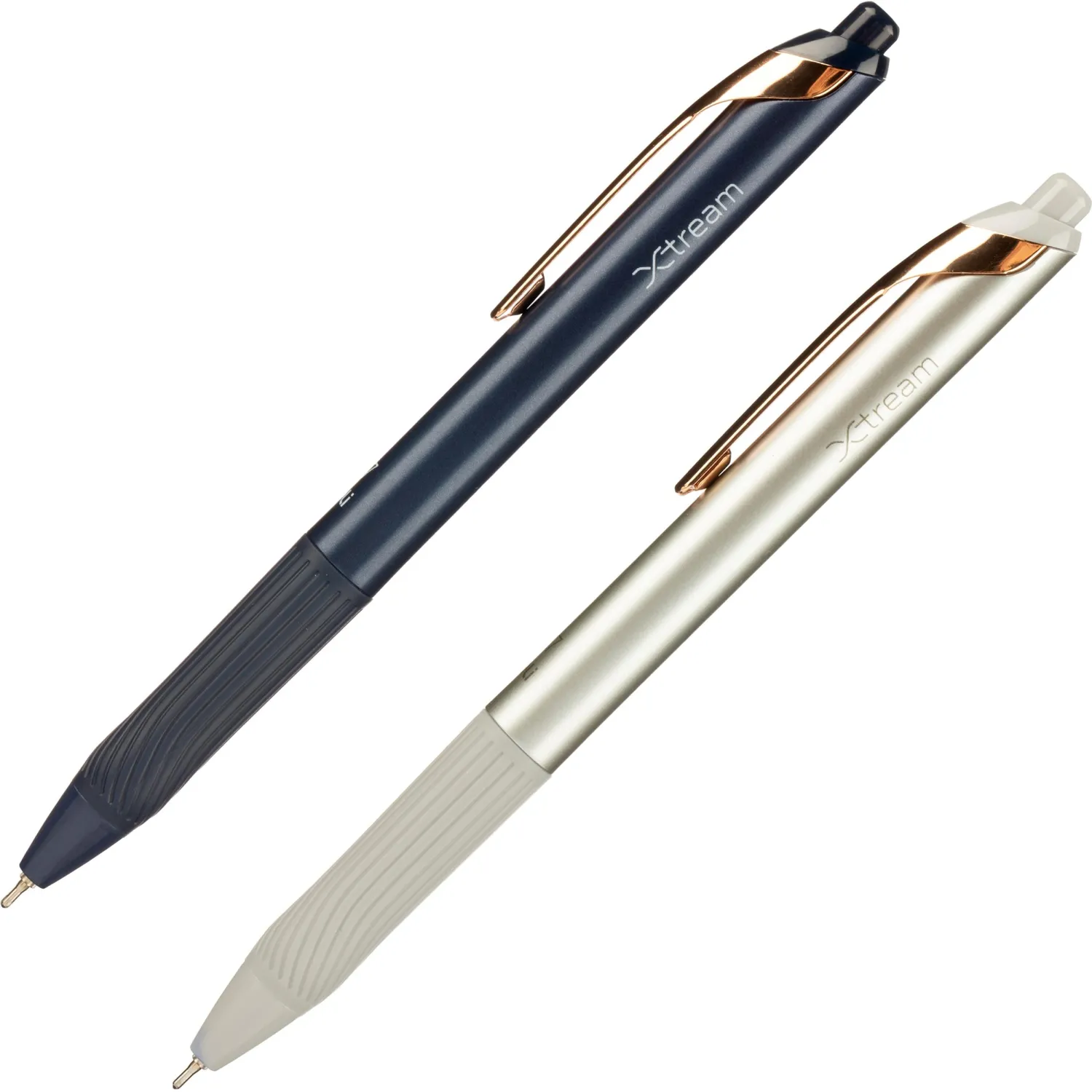 Ручка шариковая автомат. Deli EQ88-BL,син,игол.нак,0,7мм,пониж.вязк,2цв .сс - фото 2