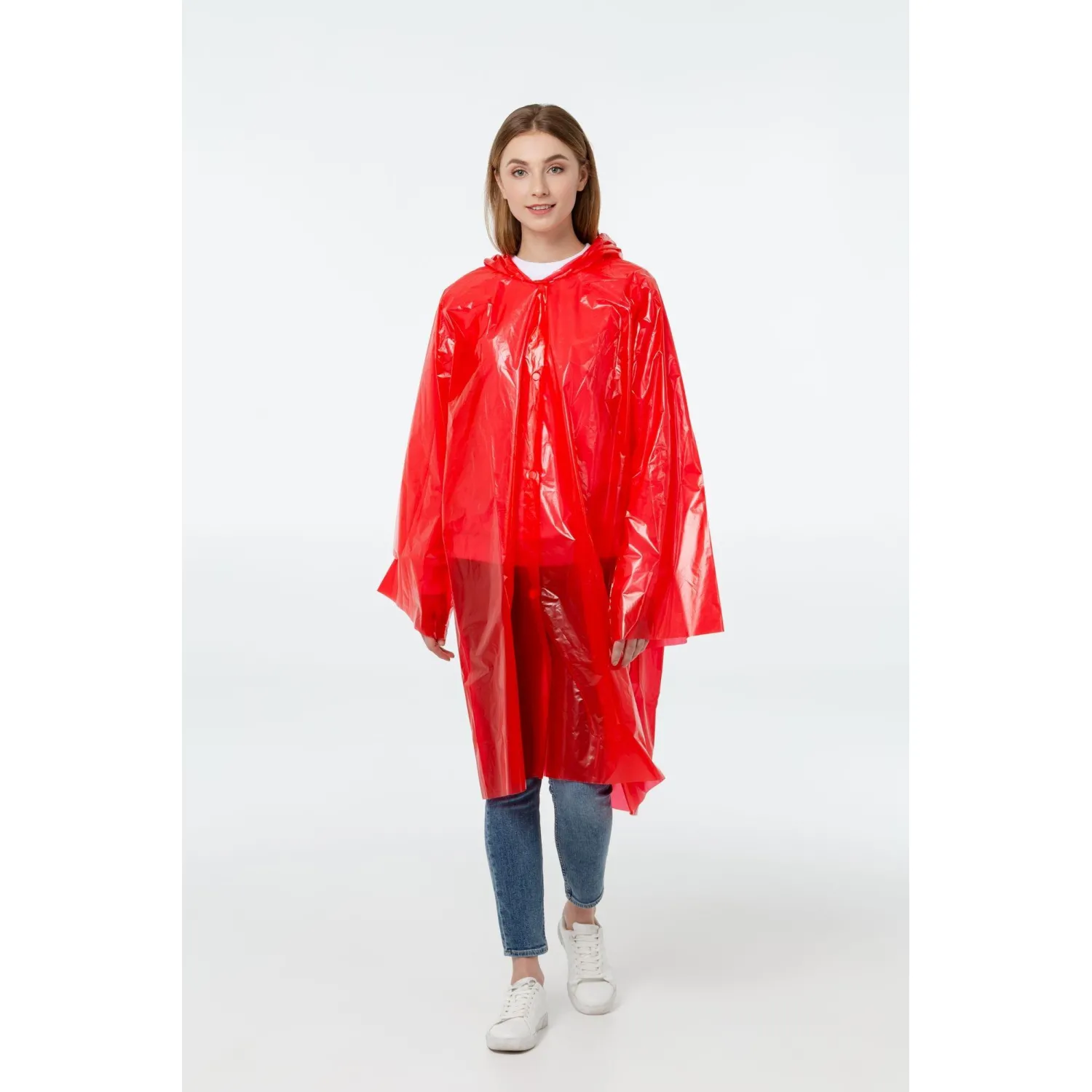 Дождевик -плащ BrightWay, красный, 11875.50 - фото 5