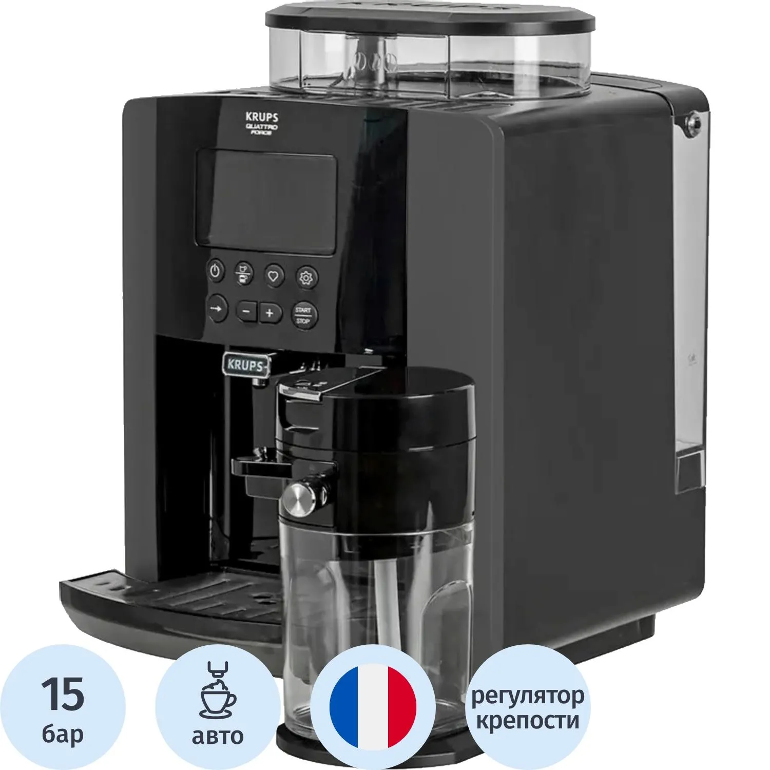 Кофемашина KRUPS EA819E10 - фото 1