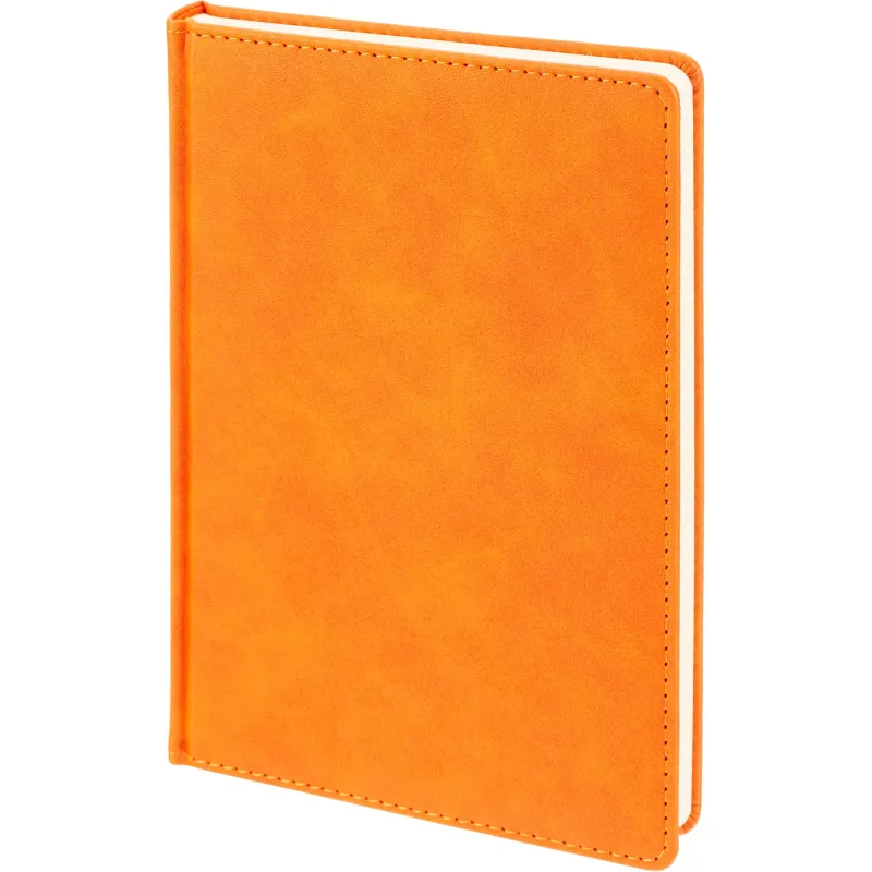 Ежедневник недатированный А5+ CLASSIC оранжевый, 128л 3-689/03 - фото 1